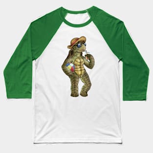 Chill Turtle Baseball T-Shirt